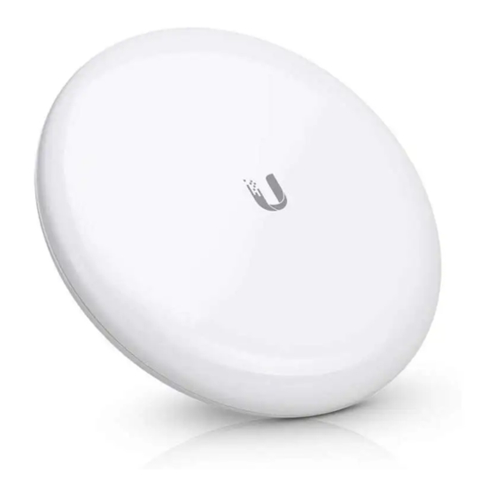 Ubiquiti GigaBeam GBE Handbücher