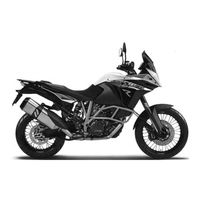 Ktm 1190 Adventure Bedienungsanleitung