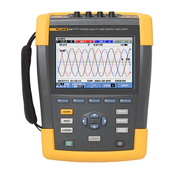 Fluke 434 Handbücher
