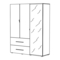 Möbel SCIAE FIRST 36 ARMOIRE 3PO 1G 2T 33 13CL5312 Aufbauanleitung