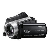 Sony Handycam HDR-SR10E Bedienungsanleitung