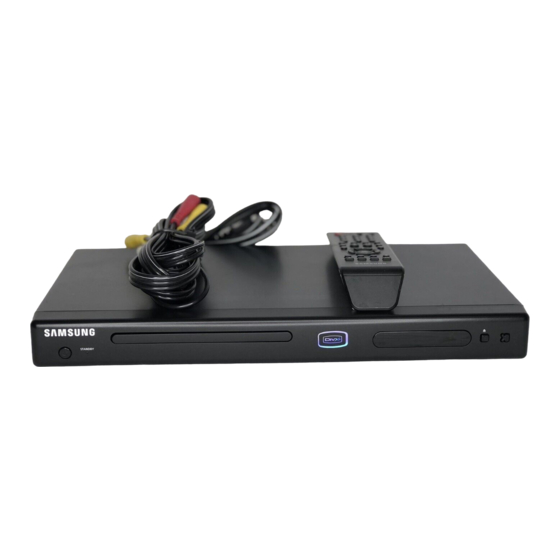 Samsung DVD-P181 Handbücher