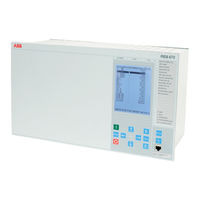 ABB REB670 Handbuch