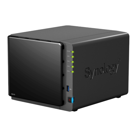 Synology DS416 Handbücher