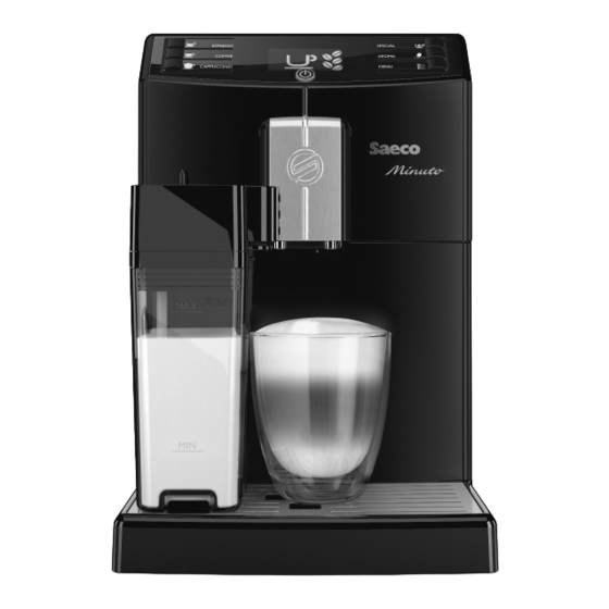 Philips Saeco Minuto HD8763 Handbücher
