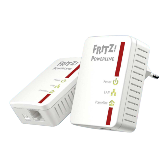 AVM FRITZ!Powerline 510E Handbücher
