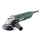 Schleifmaschinen Metabo W 720-115 Originalbetriebsanleitung