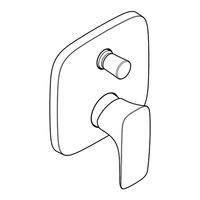 HANSGROHE Novus 71045000 Gebrauchsanleitung, Montageanleitung