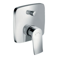 HANSGROHE Novus 71045000 Gebrauchsanleitung, Montageanleitung