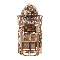 Ugears Sternengucker Tourbillon-Tischuhr Aufbauanleitung