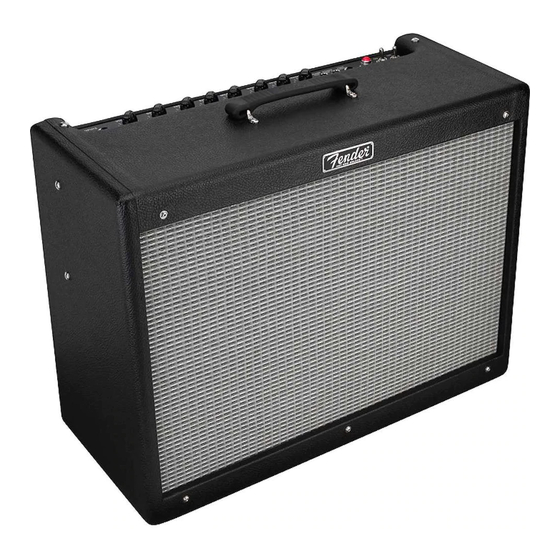 Fender Hot Rod DeVille 410 III Handbücher