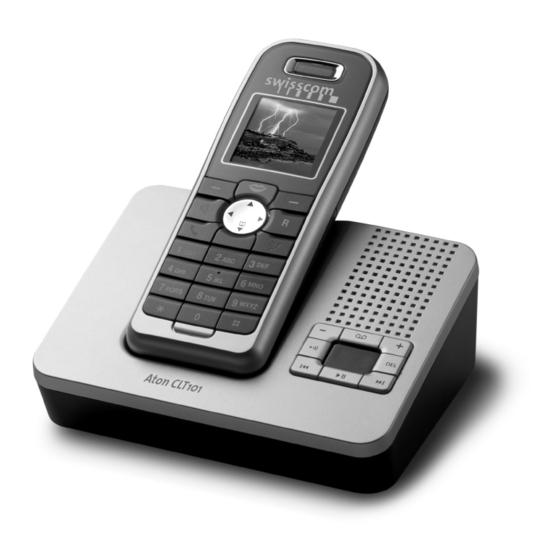 Swisscom Aton CLT101 Single Handbücher