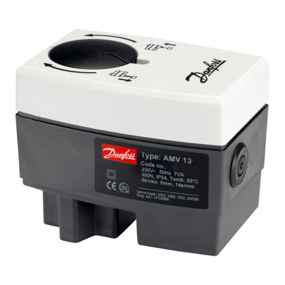 Danfoss AME 13 Handbücher
