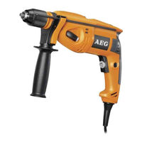 Aeg POWERTOOLS SB2E 750 RX SuperTorque Originalbetriebsanleitung
