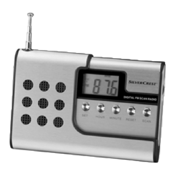 Silvercrest SR-1400 Handbücher