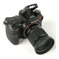 Sony DSLR-A700 Bedienungsanleitung