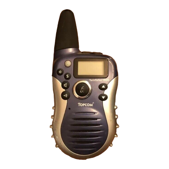 Topcom TwinTalker 6000 Handbücher