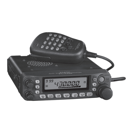 Yaesu FT-7900E Handbücher
