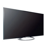 Sony Bravia KDL-55W80 A Serie Referenzleitfaden