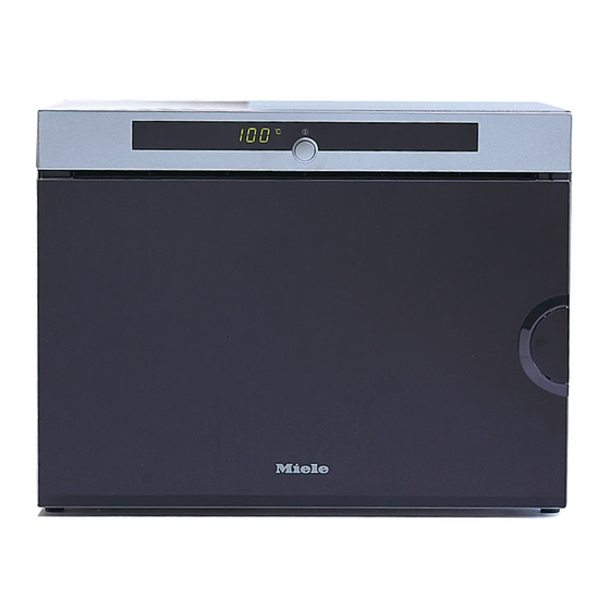 Miele DG 1050 Handbücher