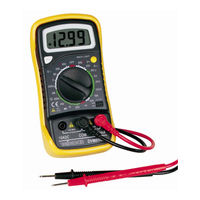 Velleman DVM850BL Bedienungsanleitung