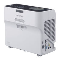 RICOH PJ WX4152N Handbuch