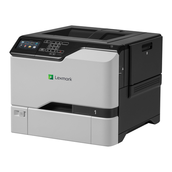 Lexmark CS720 Handbücher