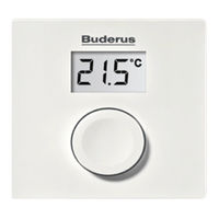 Buderus EMS plus RC100 Installations- Und Bedienungsanleitung