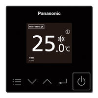 Panasonic CZ-RTC6BLW Installationsanleitung