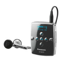 Panasonic SVSD510 Bedienungsanleitung