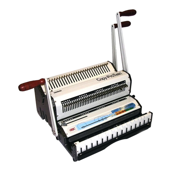 GBC Copy-ProTwin Handbücher