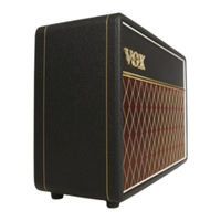 Vox AC10 Custom Bedienungsanleitung