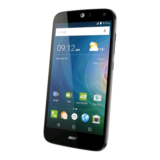 Acer Liquid Z630S Handbücher