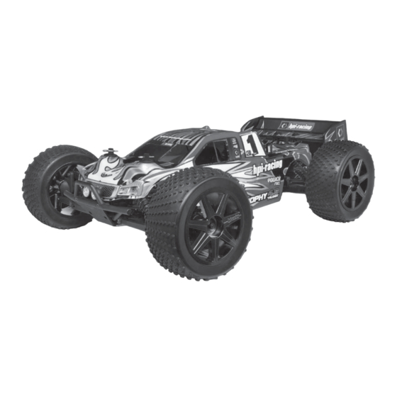 HPI Racing Trophy 4.6 RTR Truggy Handbücher