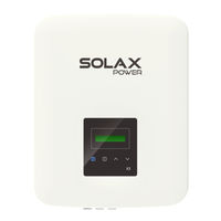 Solax Power X3-MIC G2 Serie Benutzerhandbuch