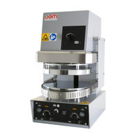Oem PRESSFORM PF 35 MT Gebrauchs- Und Instandhaltungshandbuch