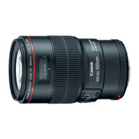 Canon EF100mm f/2.8L MACRO IS USM Bedienungsanleitung