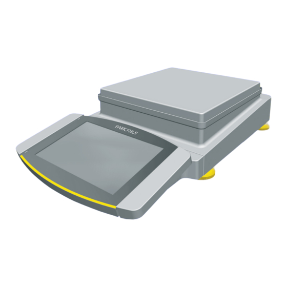 Sartorius Cubis MCA Handbücher