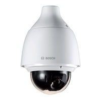 Bosch AUTODOME IP starlight 5000i Bedienungsanleitung