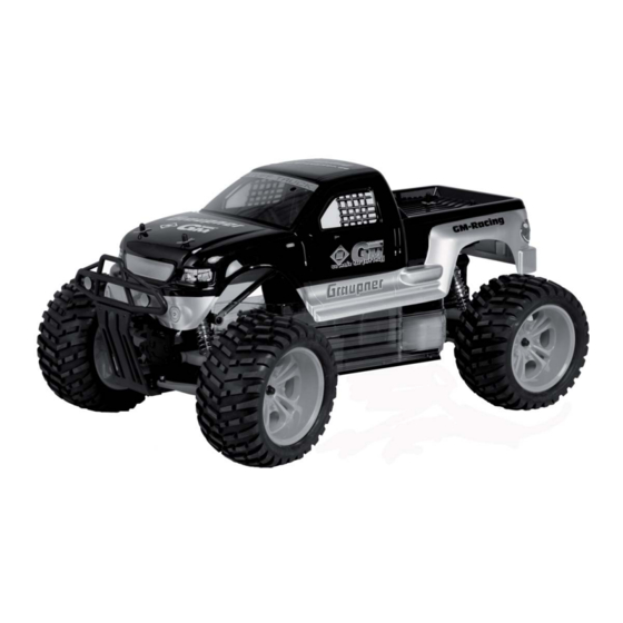 GM-Racing RTR Monster Truck MT6 Fuel 2WD Handbücher
