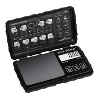 Onbalance TUFF-WEIGH Serie Kurzanleitung