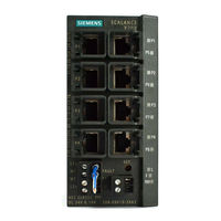 Siemens SIMATIC NET SCALANCE XF204 Kompaktbetriebsanleitung