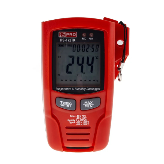 RS Pro RS-172 Handbücher