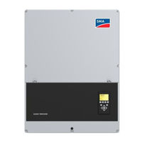 Sma SUNNY HIGHPOWER PEAK1 Installationsanleitung