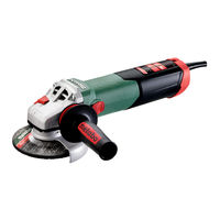 Metabo WE 19-125 Q M-Brush Originalbetriebsanleitung