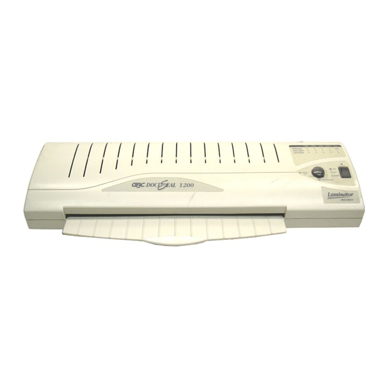 GBC DOCUSEAL 1200 Handbücher