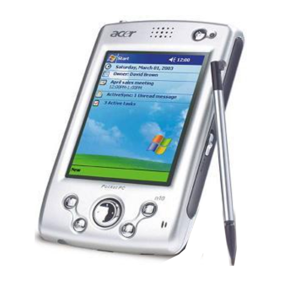 Acer N10 Handheld Handbücher
