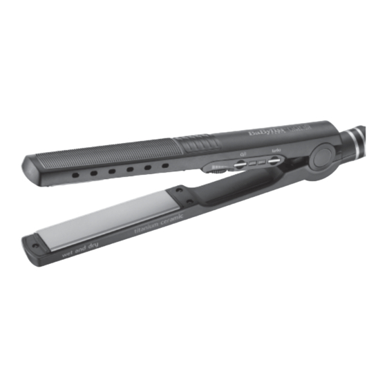 BaByliss pro 230 Wet N' Dry ST27E Handbücher