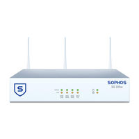 Sophos SG 105w Kurzanleitung