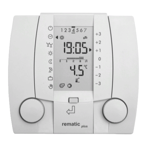 REMEHA rematic plus SR 5810 Handbücher